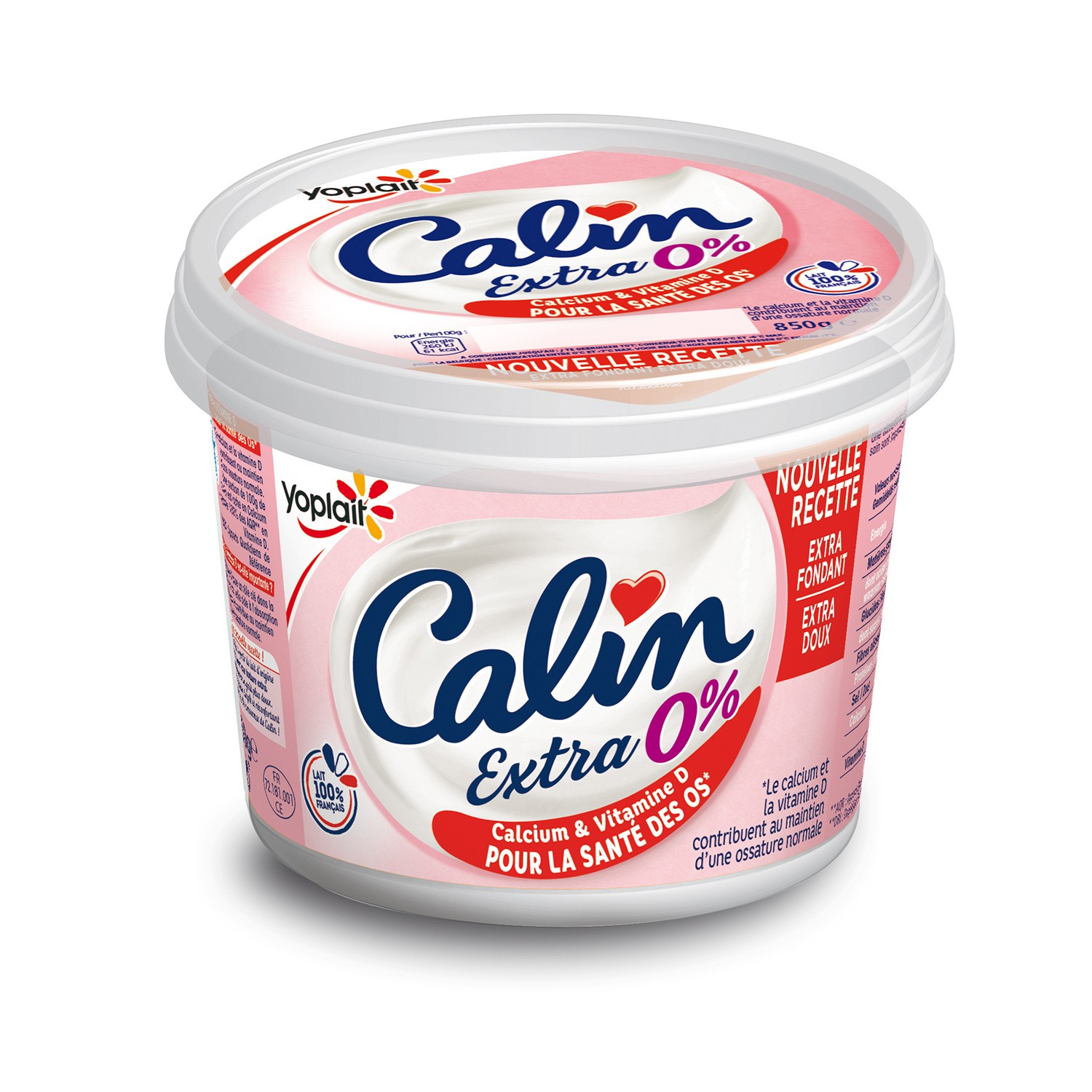 Fromage blanc nature CALIN+ 0% M.G